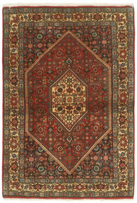 105X155 Bidjar Zandjan Teppich Orientalischer Braun/Schwarz (Wolle, Persien/Iran)