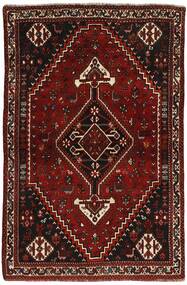 絨毯 ペルシャ Kashghai 112X170 ブラック/ダークレッド (ウール, ペルシャ/イラン)