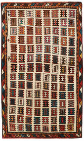 115X190 絨毯 オリエンタル Kashghai ブラック/ダークレッド (ウール, ペルシャ/イラン)