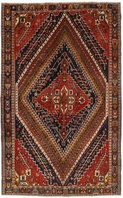 178X289 絨毯 オリエンタル Kashghai ブラック/ダークレッド (ウール, ペルシャ/イラン)