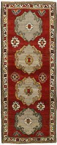 Kashghai Teppich 103X288 Läufer Dunkelrot/Braun Wolle, Persien/Iran