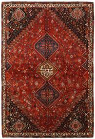  Persialainen Kashghai Matot Matto 169X249 Tummanpunainen/Musta (Villa, Persia/Iran)