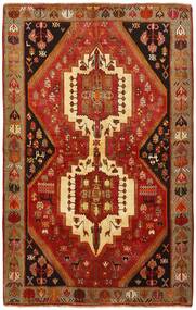  141X215 Kashghai Rug Dark Red/Brown Persia/Iran