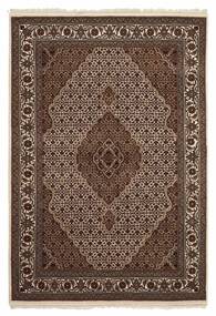 絨毯 オリエンタル タブリーズ Indi 145X210 茶色/ブラック (ウール, インド)