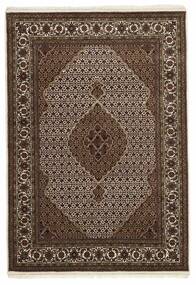  Orientalischer Täbriz Indi Teppich 170X244 Braun/Schwarz Wolle, Indien