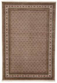 Orientalischer Täbriz Indi Teppich 249X360 Braun/Schwarz Wolle, Indien