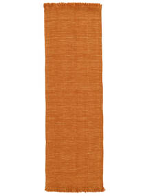 Zandra Kelim 80X250 Small Orange Runner Rug