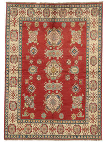  Kazak Fine Rug 179X248 Wool Brown/Dark Red Carpetvista