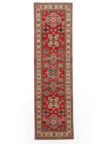 79X284 Kazak Fine Matot Käytävämatto Matto Tummanpunainen/Ruskea Afganistan Carpetvista