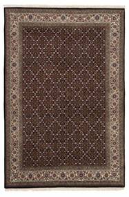 絨毯 オリエンタル タブリーズ Indi 135X199 茶色/ブラック (ウール, インド)