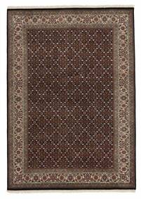 絨毯 オリエンタル タブリーズ Indi 142X200 茶色/ブラック (ウール, インド)