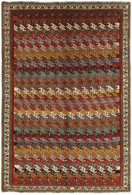 絨毯 オリエンタル Kashghai 173X255 茶色/ブラック (ウール, ペルシャ/イラン)