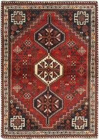  Kashghai Rug 120X170 Persian Wool Black/Dark Red Small