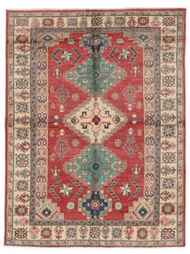 Tapete Kazak Fine 170X220 Castanho/Vermelho Escuro (Lã, Afeganistão)