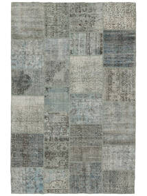 絨毯 Patchwork - Turkiet 200X300 グリーン/ダークグレー (ウール, トルコ)