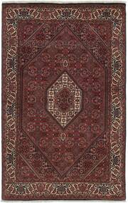 絨毯 ビジャー Zandjan 110X181 ブラック/ダークレッド (ウール, ペルシャ/イラン)