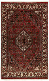  Orientalisk Bidjar Zandjan Matta 107X175 Svart/Mörkröd Ull, Persien/Iran