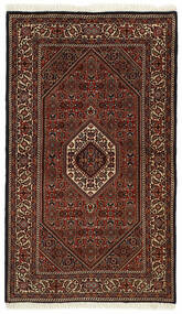  Oriental Bidjar Zandjan Rug 108X182 Black/Brown Wool, Persia/Iran