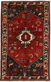  Persisk Ghashghai Teppe 158X256 Svart/Mørk Rød (Ull, Persia/Iran)