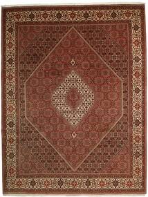Bidjar Zandjan Rug 302X397 Brown/Black Large Wool, Persia/Iran