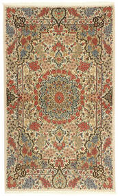 Persian Qum Rug 101X170 Orange/Brown (Wool, Persia/Iran)