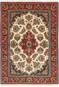  Qum Rug 129X185 Persian Wool Dark Red/Brown Small