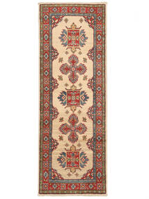 65X187 絨毯 カザック Fine オリエンタル 廊下 カーペット ダークレッド/ベージュ (ウール, アフガニスタン) Carpetvista