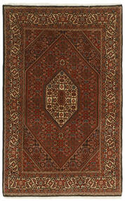 絨毯 ビジャー Zandjan 113X178 ブラック/茶色 (ウール, ペルシャ/イラン)