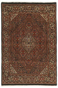 112X173 絨毯 ビジャー Zandjan オリエンタル ブラック/茶色 (ウール, ペルシャ/イラン)