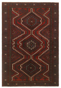 168X260 絨毯 ロリ オリエンタル ブラック/ダークレッド (ウール, ペルシャ/イラン)