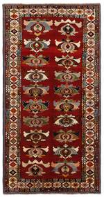  Kashghai Rug 159X307 Persian Wool Black/Dark Red Small