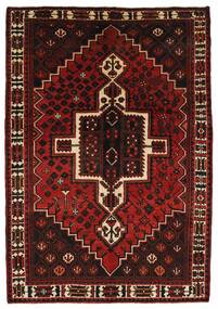絨毯 ロリ 168X248 ブラック/ダークレッド (ウール, ペルシャ/イラン)