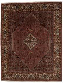 253X351 絨毯 オリエンタル ビジャー Zandjan ブラック/茶色 大きな (ウール, ペルシャ/イラン)