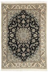 145X212 絨毯 オリエンタル ナイン 9 La ブラック/茶色 ( ペルシャ/イラン)