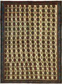  Oriental Afshar Rug 211X296 Black/Brown Wool, Persia/Iran