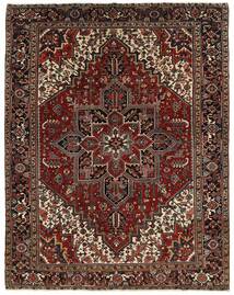 252X324 絨毯 オリエンタル ヘリーズ ブラック/茶色 大きな (ウール, ペルシャ/イラン)