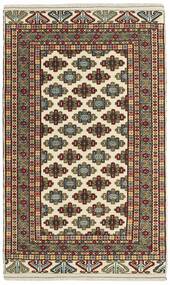 130X210 Torkaman Fine Teppich Orientalischer Braun/Schwarz (Wolle, Persien/Iran)