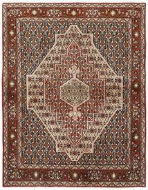 Seneh Rug Rug 125X161 Brown/Black Wool, Persia/Iran