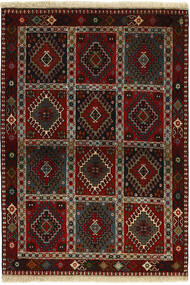  102X148 Medaillon Klein Yalameh Teppich Wolle