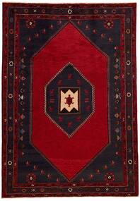 絨毯 オリエンタル クラルダシュト 200X290 ブラック/ダークレッド (ウール, ペルシャ/イラン)