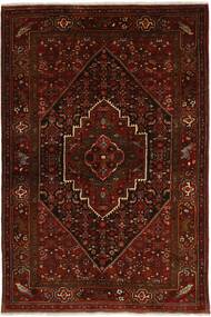 126X200 絨毯 オリエンタル ゴルトー ブラック/ダークレッド (ウール, ペルシャ/イラン)