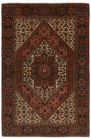 100X153 絨毯 ゴルトー オリエンタル ブラック/茶色 (ウール, ペルシャ/イラン)