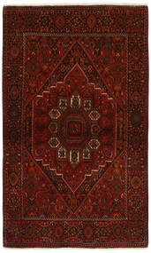 絨毯 オリエンタル ゴルトー 98X160 ブラック/ダークレッド (ウール, ペルシャ/イラン)