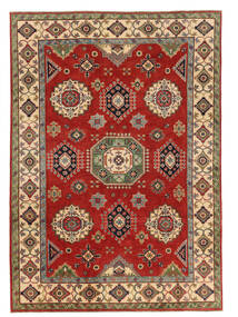 205X292 絨毯 オリエンタル カザック Fine ダークレッド/ダークグリーン (ウール, アフガニスタン) Carpetvista