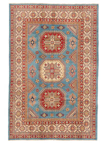 184X277 Tapete Oriental Kazak Fine Castanho/Vermelho Escuro (Lã, Afeganistão) Carpetvista