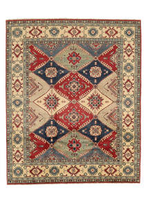  Kazak Fine Rug 243X297 Wool Brown/Dark Red Large Carpetvista
