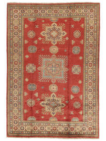  Orientalischer Kazak Fine Teppich 216X321 Braun/Dunkelrot Wolle, Afghanistan Carpetvista