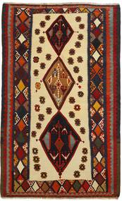 絨毯 ペルシャ キリム ヴィンテージ 158X265 ブラック/ダークレッド (ウール, ペルシャ/イラン)