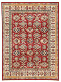 Tapete Kazak Fine 265X356 Vermelho Escuro/Castanho Grande (Lã, Afeganistão)