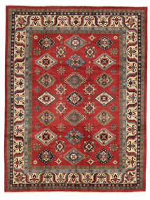 280X361 Kazak Fine Teppich Orientalischer Dunkelrot/Braun Großer (Wolle, Afghanistan) Carpetvista